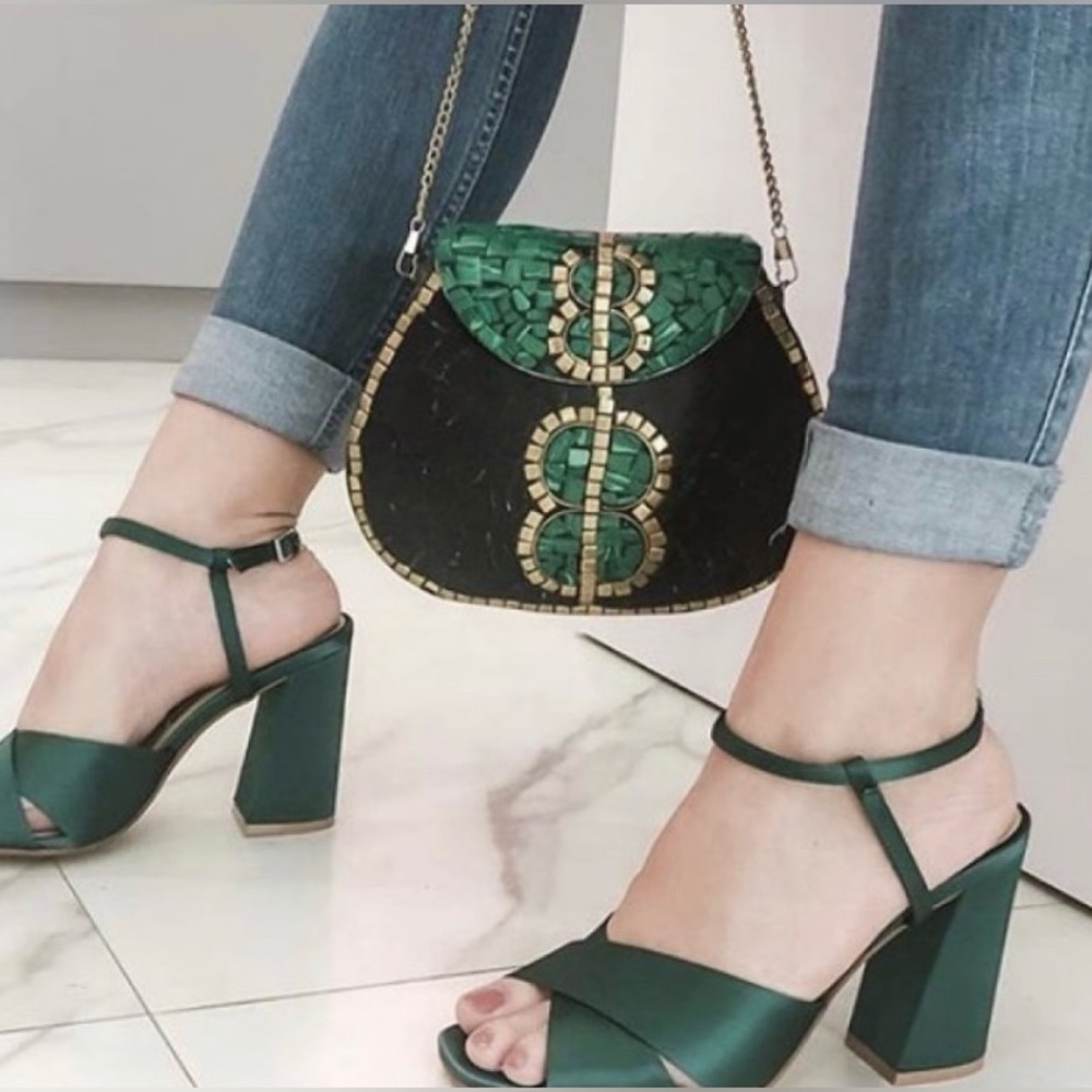 Ramla Porte-Moi Handmade Mosaic Crossbody Bag